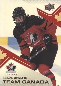 2022-23 Upper Deck Team Canada Juniors - Team Canada Acetates #CA-24 Lukas Dragicevic Front