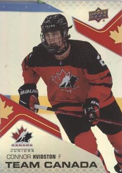 2022-23 Upper Deck Team Canada Juniors - Team Canada Acetates #CA-31 Connor Hvidston Front