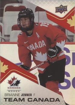 2022-23 Upper Deck Team Canada Juniors - Team Canada Acetates #CA-37 Brianne Jenner Front