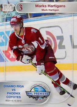 2010-11 Riga Dynamo (KHL) - NHL Premiere Challenge #N-05 Mark Hartigan Front