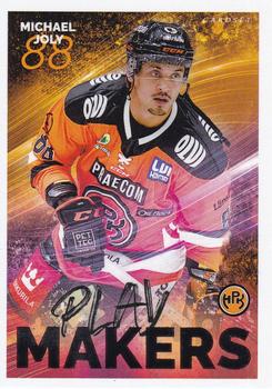 2022-23 Cardset Finland - Playmakers #PM 2 Michael Joly Front