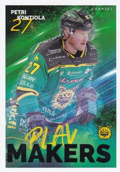 2022-23 Cardset Finland - Playmakers #PM 3 Petri Kontiola Front