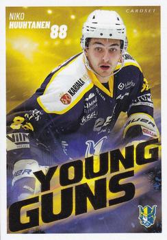 2022-23 Cardset Finland - Young Guns #YG 4 Niko Huuhtanen Front