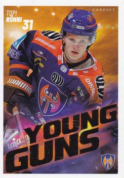 2022-23 Cardset Finland - Young Guns #YG 13 Topi Rönni Front