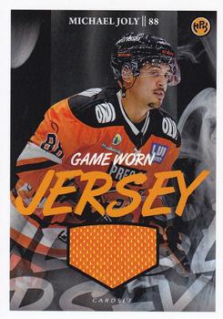 2022-23 Cardset Finland - Game Worn Jersey Series 2 Redemption #GWJ1 Michael Joly Front