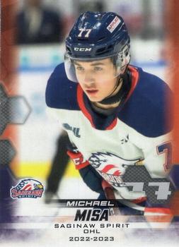 2022-23 Extreme Saginaw Spirit (OHL) #23 Michael Misa Front