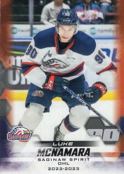 2022-23 Extreme Saginaw Spirit (OHL) #24 Luke McNamara Front