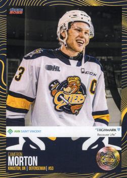 2022-23 Choice Erie Otters (OHL) #19 Cameron Morton Front