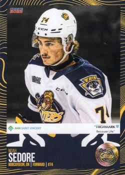 2022-23 Choice Erie Otters (OHL) #22 Noah Sedore Front