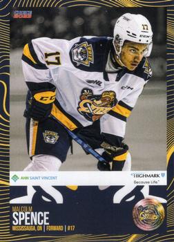 2022-23 Choice Erie Otters (OHL) #25 Malcolm Spence Front