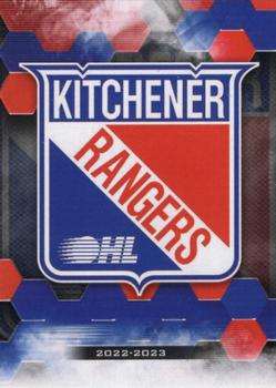 2022-23 Extreme Kitchener Rangers (OHL) #NNO Header Card Front