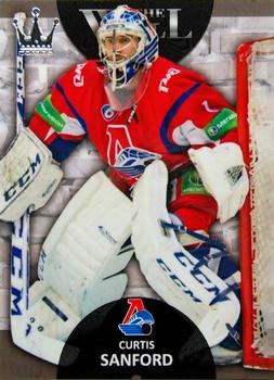 2013-14 Corona KHL The Wall (unlicensed) #38 Curtis Sanford Front