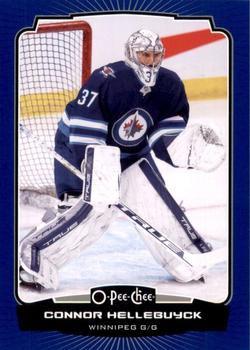 2022-23 O-Pee-Chee - Blue Border #150 Connor Hellebuyck Front