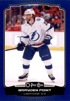 2022-23 O-Pee-Chee - Blue Border #164 Brayden Point Front