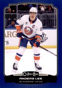 2022-23 O-Pee-Chee - Blue Border #182 Anders Lee Front