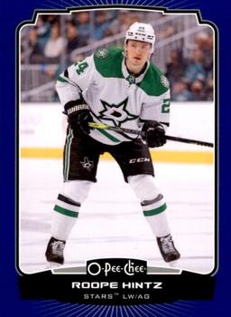 2022-23 O-Pee-Chee - Blue Border #189 Roope Hintz Front