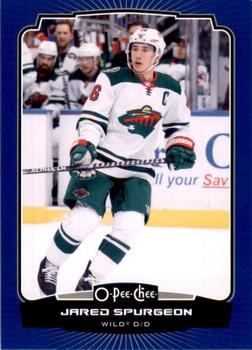 2022-23 O-Pee-Chee - Blue Border #192 Jared Spurgeon Front