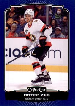 2022-23 O-Pee-Chee - Blue Border #240 Artem Zub Front