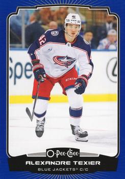 2022-23 O-Pee-Chee - Blue Border #296 Alexandre Texier Front