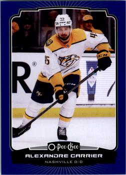2022-23 O-Pee-Chee - Blue Border #431 Alexandre Carrier Front