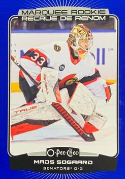 2022-23 O-Pee-Chee - Blue Border #563 Mads Sogaard Front