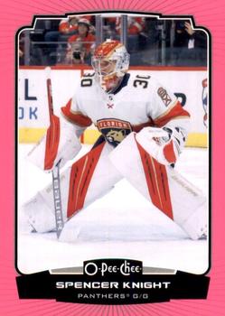 2022-23 O-Pee-Chee - Neon Pink Border #45 Spencer Knight Front
