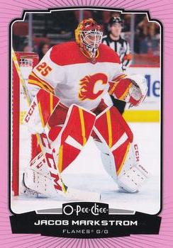 2022-23 O-Pee-Chee - Neon Pink Border #153 Jacob Markstrom Front