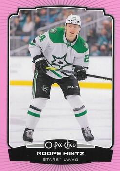 2022-23 O-Pee-Chee - Neon Pink Border #189 Roope Hintz Front