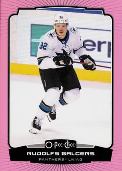 2022-23 O-Pee-Chee - Neon Pink Border #234 Rudolfs Balcers Front