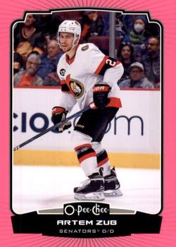 2022-23 O-Pee-Chee - Neon Pink Border #240 Artem Zub Front