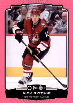 2022-23 O-Pee-Chee - Neon Pink Border #280 Nick Ritchie Front