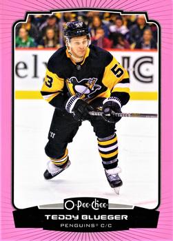 2022-23 O-Pee-Chee - Neon Pink Border #287 Teddy Blueger Front