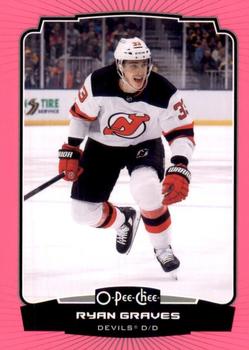 2022-23 O-Pee-Chee - Neon Pink Border #347 Ryan Graves Front