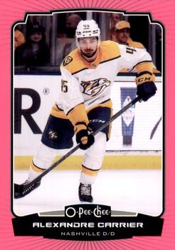 2022-23 O-Pee-Chee - Neon Pink Border #431 Alexandre Carrier Front