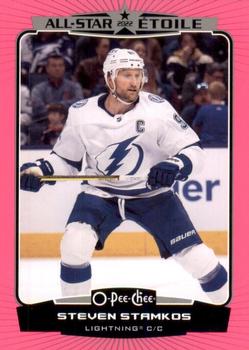 2022-23 O-Pee-Chee - Neon Pink Border #514 Steven Stamkos Front