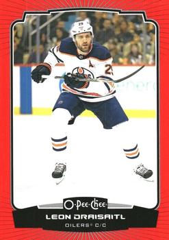 2022-23 O-Pee-Chee - Red Border #4 Leon Draisaitl Front