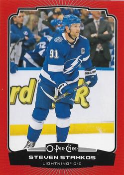 2022-23 O-Pee-Chee - Red Border #11 Steven Stamkos Front