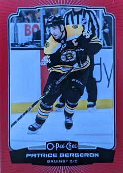 2022-23 O-Pee-Chee - Red Border #146 Patrice Bergeron Front