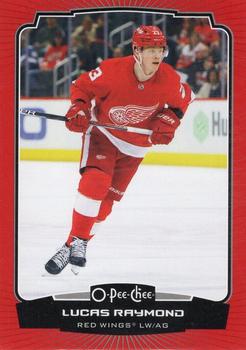 2022-23 O-Pee-Chee - Red Border #169 Lucas Raymond Front