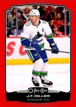 2022-23 O-Pee-Chee - Red Border #185 J.T. Miller Front