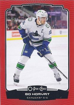 2022-23 O-Pee-Chee - Red Border #196 Bo Horvat Front