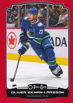 2022-23 O-Pee-Chee - Red Border #261 Oliver Ekman-Larsson Front