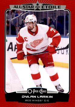 2022-23 O-Pee-Chee - Red Border #509 Dylan Larkin Front