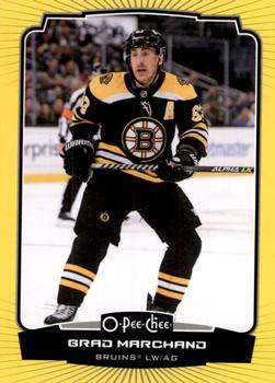 2022-23 O-Pee-Chee - Yellow Border #15 Brad Marchand Front