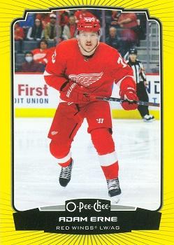 2022-23 O-Pee-Chee - Yellow Border #237 Adam Erne Front