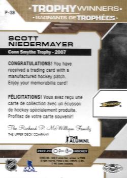 2022-23 O-Pee-Chee - Patches #P-38 Scott Niedermayer Back