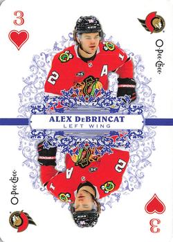 2022-23 O-Pee-Chee - Playing Cards #3♥ Alex DeBrincat Front