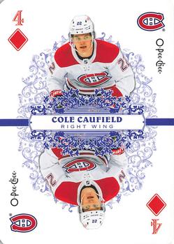 2022-23 O-Pee-Chee - Playing Cards #4♦ Cole Caufield Front