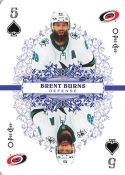 2022-23 O-Pee-Chee - Playing Cards #5♠ Brent Burns Front