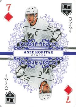 2022-23 O-Pee-Chee - Playing Cards #7♦ Anze Kopitar Front